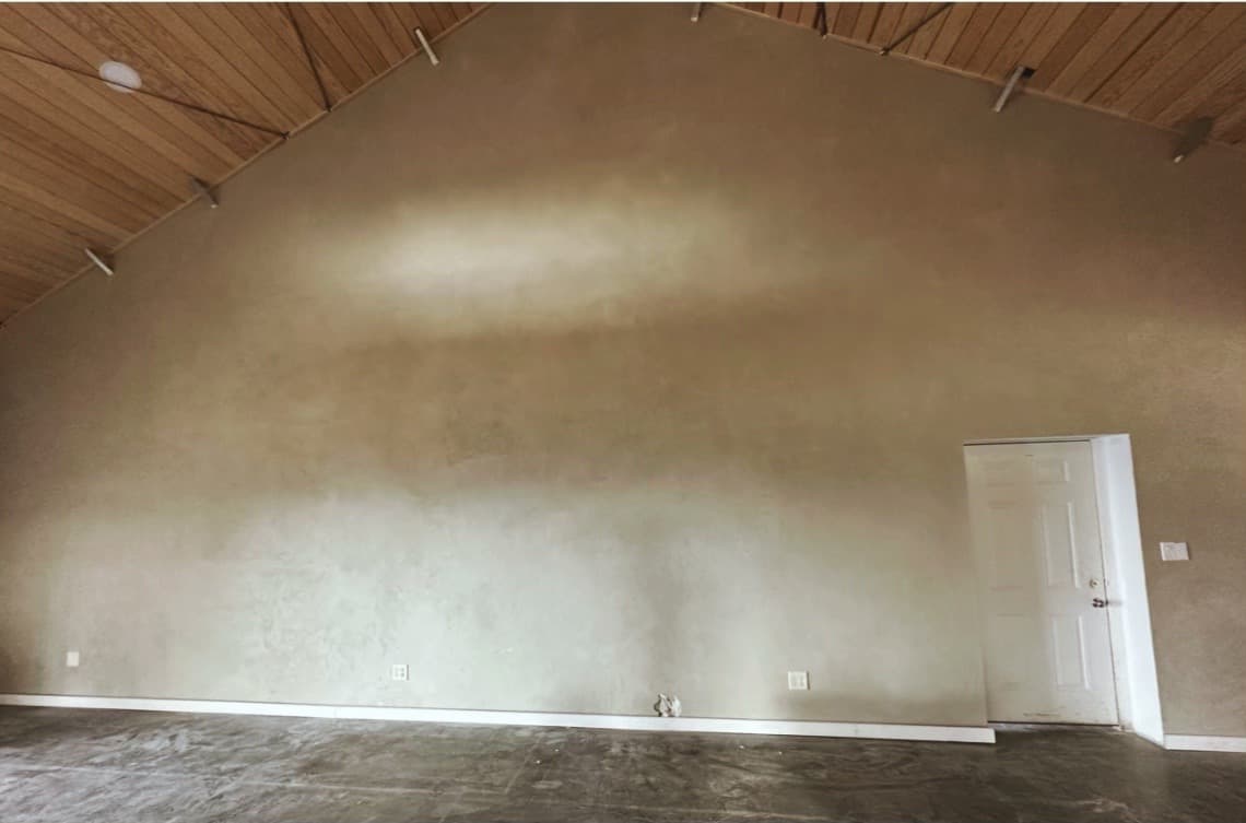 Community Center — natural plaster project in Sonoma County, CA