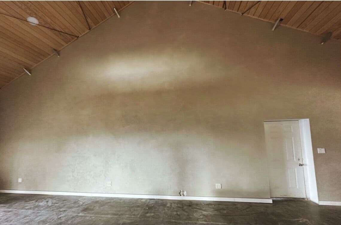 Community Center — natural plaster project in Sonoma County, CA